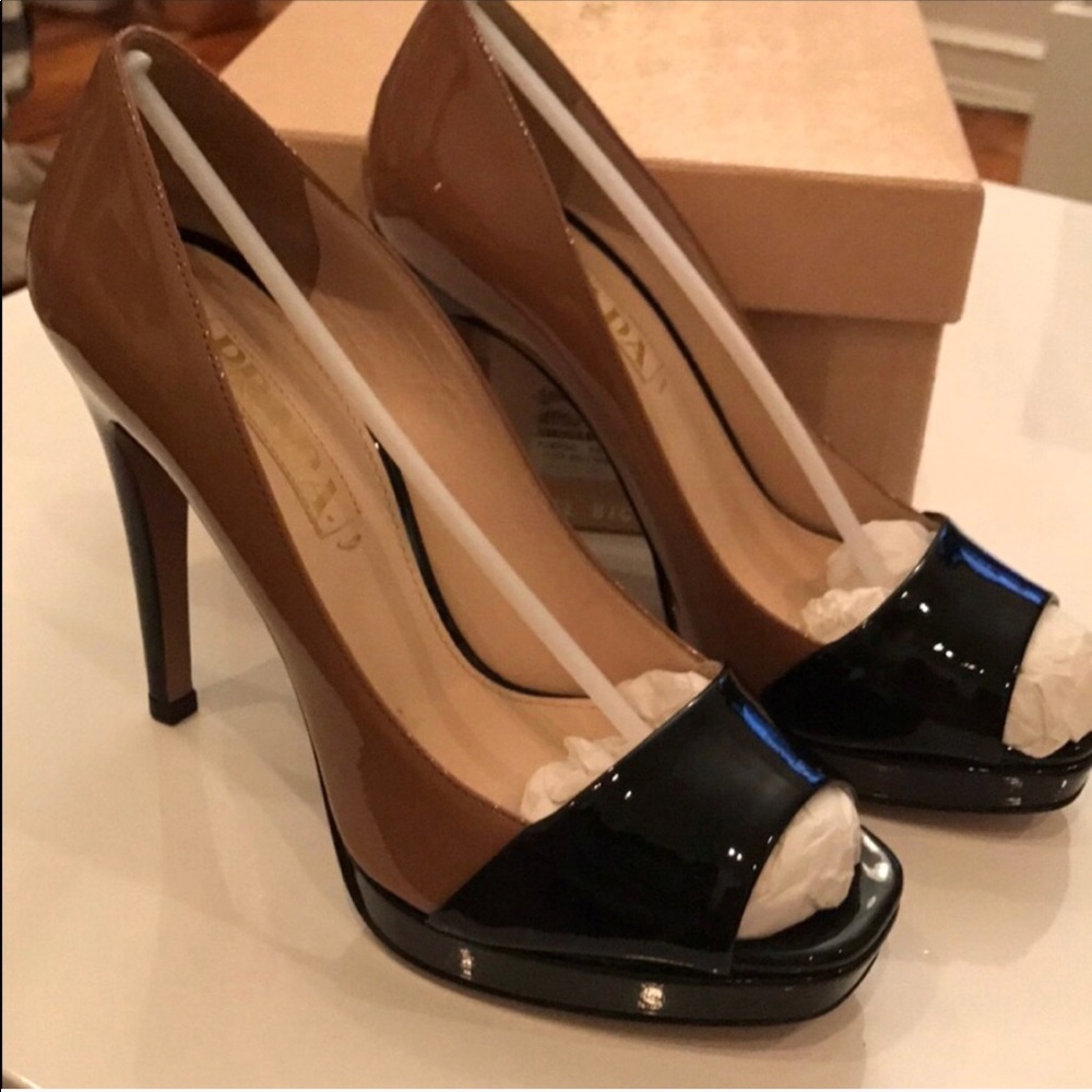 PRADA Bi-colored Heels